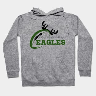 eagles football merry christmas Hoodie